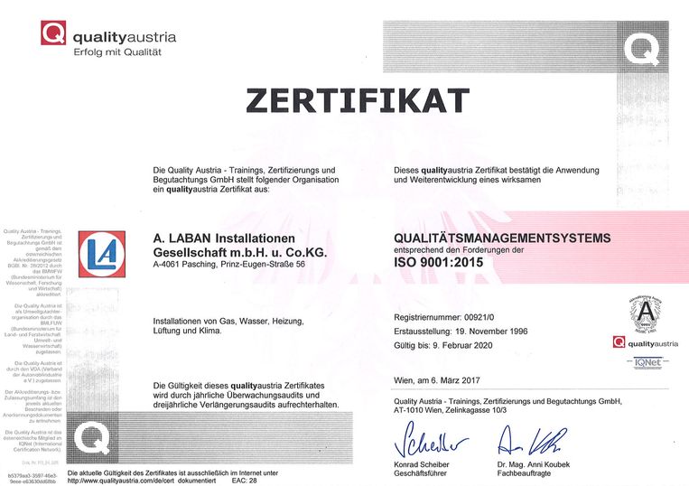 ISO 9001:2015